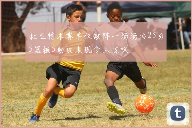 杜兰特本赛季仅缺阵一场场均25分5篮板5助攻表现令人惊叹